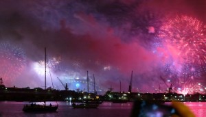 2015.1.1 Sydney Harbour, New Year's Eve Fireworks  
